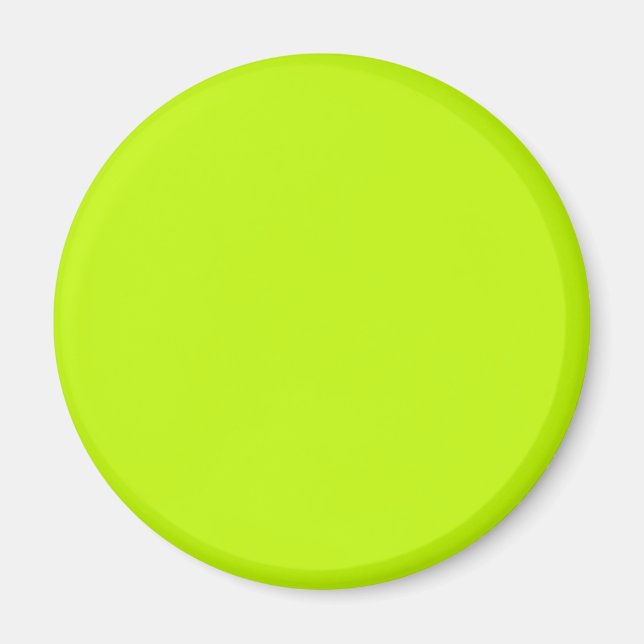 Neon Green Neon Yellow Highlighter Colour Vivid Magnet (Front)