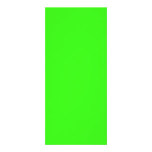 Neon Green Rack Card