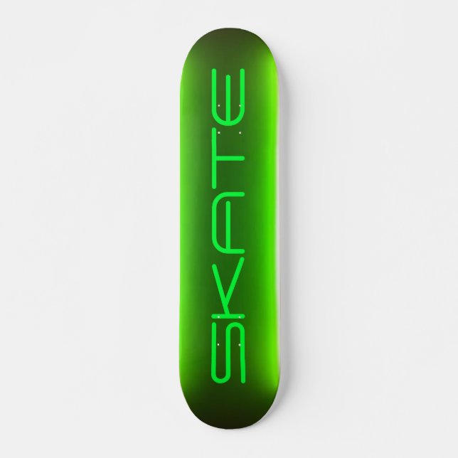 Neon Green Skateboard (Front)
