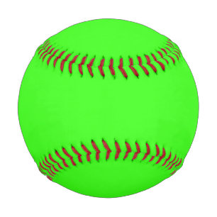 Neon Green Solid Colour Baseball