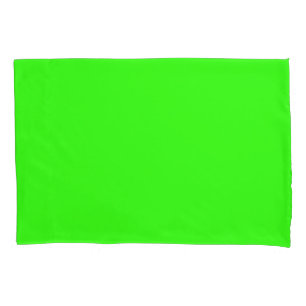 Neon Green Solid Colour   Classic Pillowcase