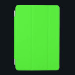 Neon Green Solid Colour iPad Mini Cover<br><div class="desc">Neon Green Solid Colour. A vibrant,  eye-catching colour that evokes energy,  excitement,  and growth. Ideal for those looking to make a statement. This vivid and versatile colour has a modern and edgy vibe. Its bright,  energetic hue is sure to make a lasting impression.</div>