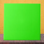 Neon Green Solid Colour Tile<br><div class="desc">Neon Green Solid Colour. A vibrant,  eye-catching colour that evokes energy,  excitement,  and growth. Ideal for those looking to make a statement. This vivid and versatile colour has a modern and edgy vibe. Its bright,  energetic hue is sure to make a lasting impression.</div>