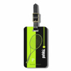Neon Green Sport Tennis personalised
