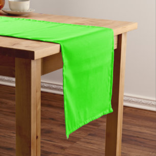 Neon Green Table Runner – Customizable