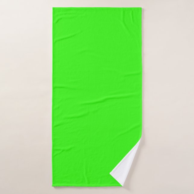Neon Green Towel – Bold & Fresh Bathroom Style (Bath Towel)