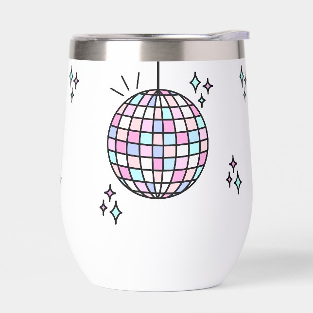 Neon Groovy Disco Ball (Left)