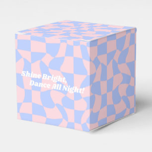Neon Groovy Disco Favour Box