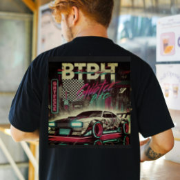 Neon Grunge car  T-Shirt