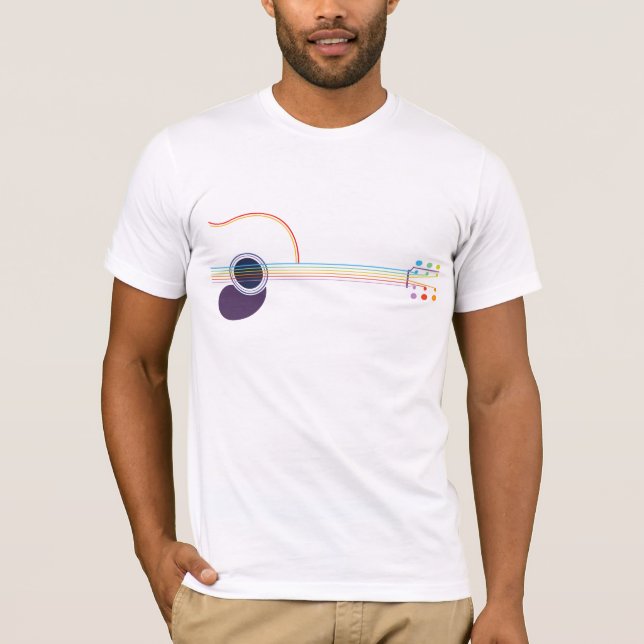 Neon Guitar T-Shirt (Front)