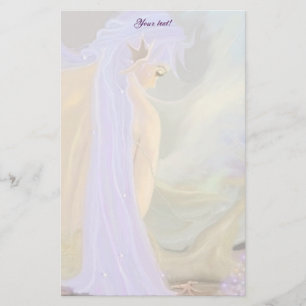 Neon-Haired Mermaid! Stationery