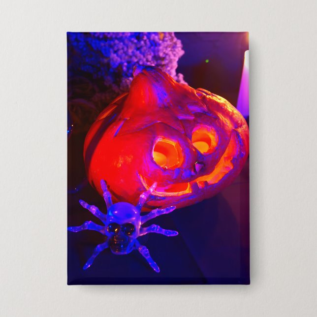 Neon Halloween pumpkins (Front)