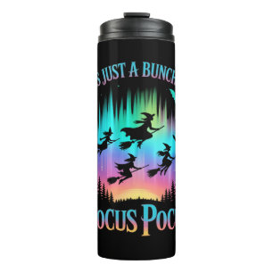 Neon Halloween Witches Png Thermal Tumbler