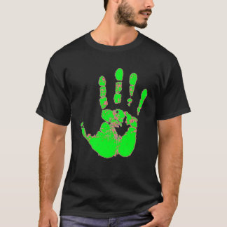 Neon Handprint T-Shirt