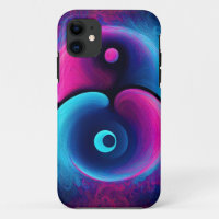 Neon Harmony: A Modern Interpretation of Yin Yang