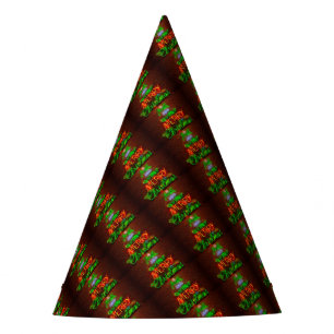 Neon Have A Very Merry Christmas Party Hat