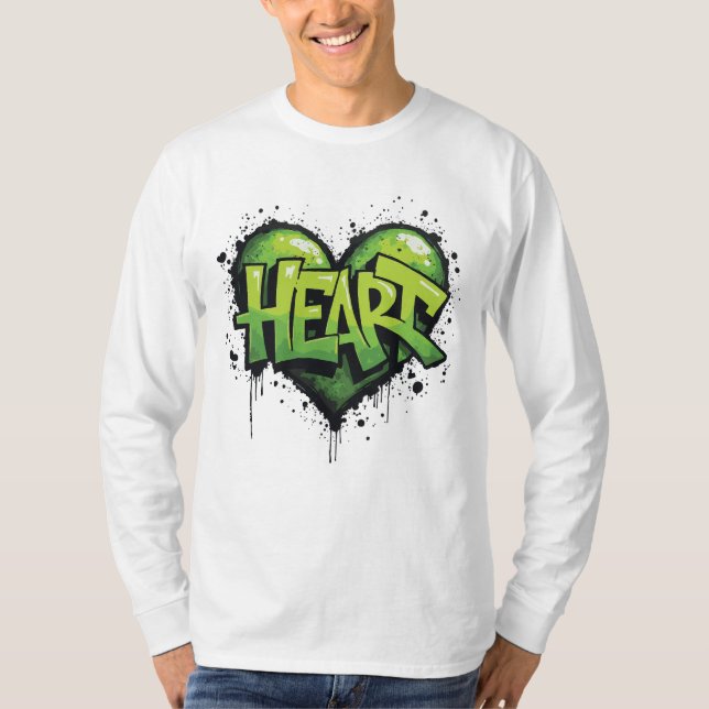 Neon Heartbeat T-Shirt (Front)
