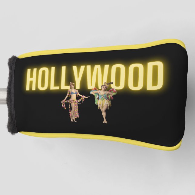 Neon Hollywood & Vintage Beauties  Golf Head Cover (Front)