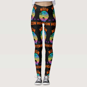 Neon Horizon Sundown Leggings