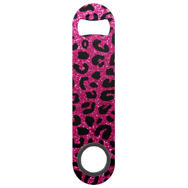 Neon hot pink cheetah print (Front)