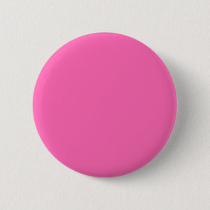 Neon Hot Pink Solid Colour Classic 6 Cm Round Badge