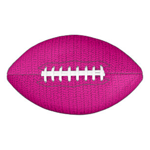 Neon Hot Pink Weave Mesh Look American Football