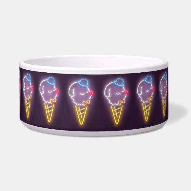 Neon Ice Cream Dog (Front)