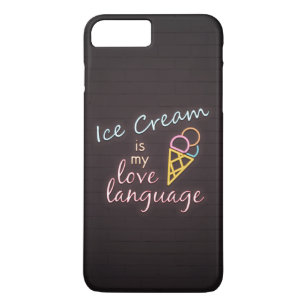 Neon Ice Cream is my Love Language Case-Mate iPhone Case