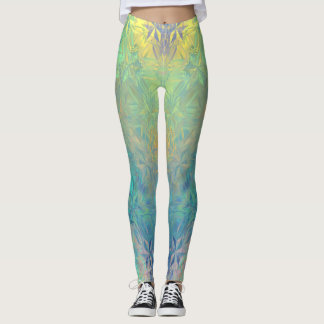 Neon Ice Yoga Leggings