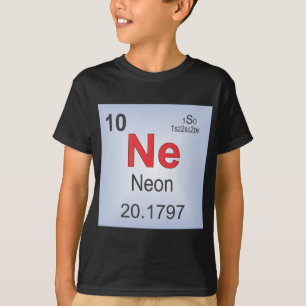 Neon Individual Element of the Periodic Table T-Shirt