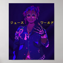 Neon Japanese Poster