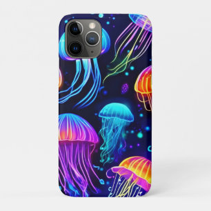 Neon Jellyfish Dreams iPhone 11 Pro Case
