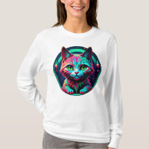 Neon Kawaii Kitten