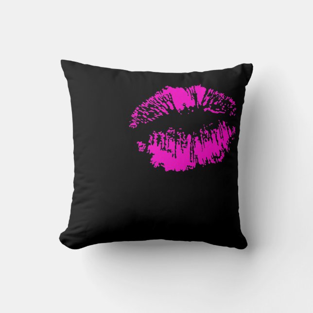 Neon Kiss Cushion (Front)