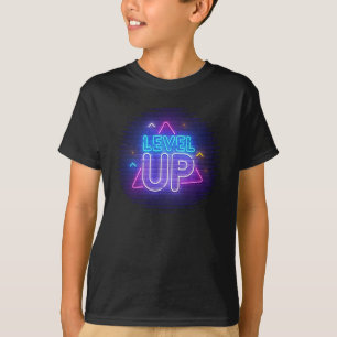Neon Level Up T-Shirt