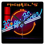 Neon Light Bar Personalised Sign Man Cave Large Clock Zazzle Co Uk Need custom neon signs for your logo ?golden neon sign supplier in uk ? neon light bar personalised sign man
