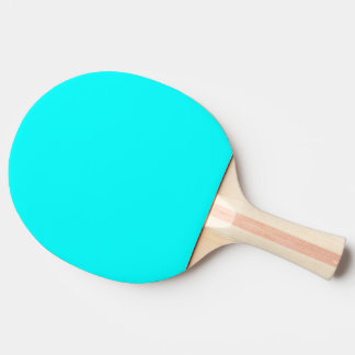 Neon light blue hex code 00ffff ping pong paddle
