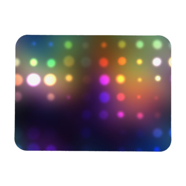 Neon Lights Abstract copy Magnet (Horizontal)