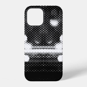 Neon lights and geometric seamless pattern iPhone 12 case