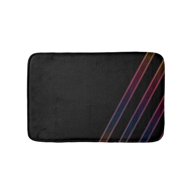 Neon Lights Bath Mat (Front)