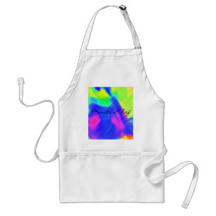 "Neon Lights" MasterChef Apron - Customisable