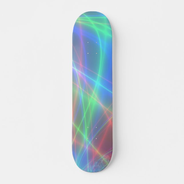Neon Lights  Skateboard (Front)