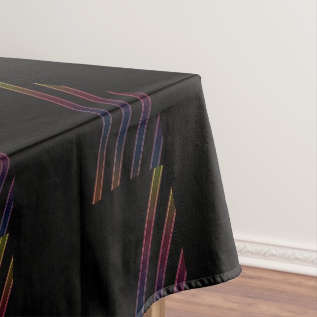 Neon Lights Tablecloth (In Situ)