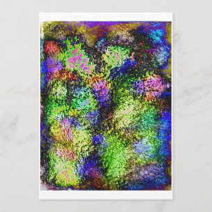 Neon Lilacs Invitations