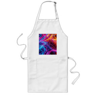 Neon Lines Long Apron