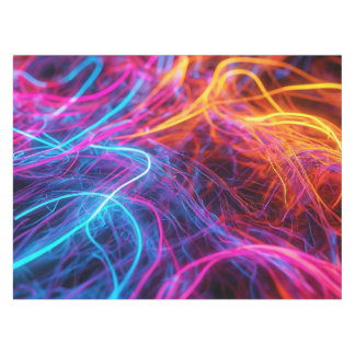 Neon Lines Tablecloth