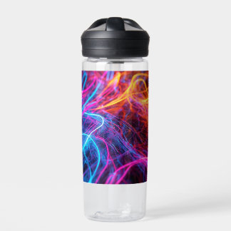 Neon Lines Water Bottle