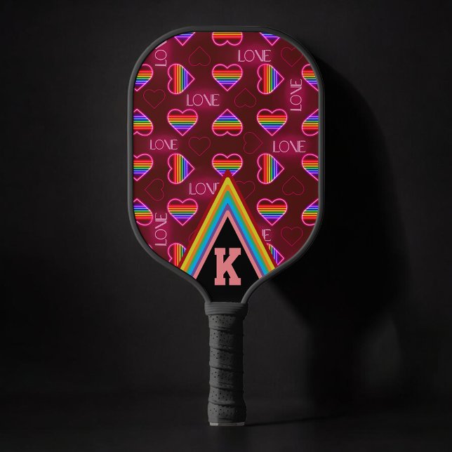 Neon Love Pickleball Paddle (Creator Uploaded)