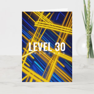 Neon Magenta Cyan Cyberpunk Light Trails Abstract Invitation