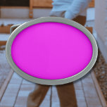 Neon Magenta Solid Colour | Classic Belt Buckle<br><div class="desc">Neon Magenta - Introducing the timeless allure of the Solid Colour Design: a captivating blend of classic form and elegant simplicity. This design is a celebration of the power and beauty found in a single, striking hue. Exuding sophistication, the solid colour design embraces the essence of minimalism, making it a...</div>